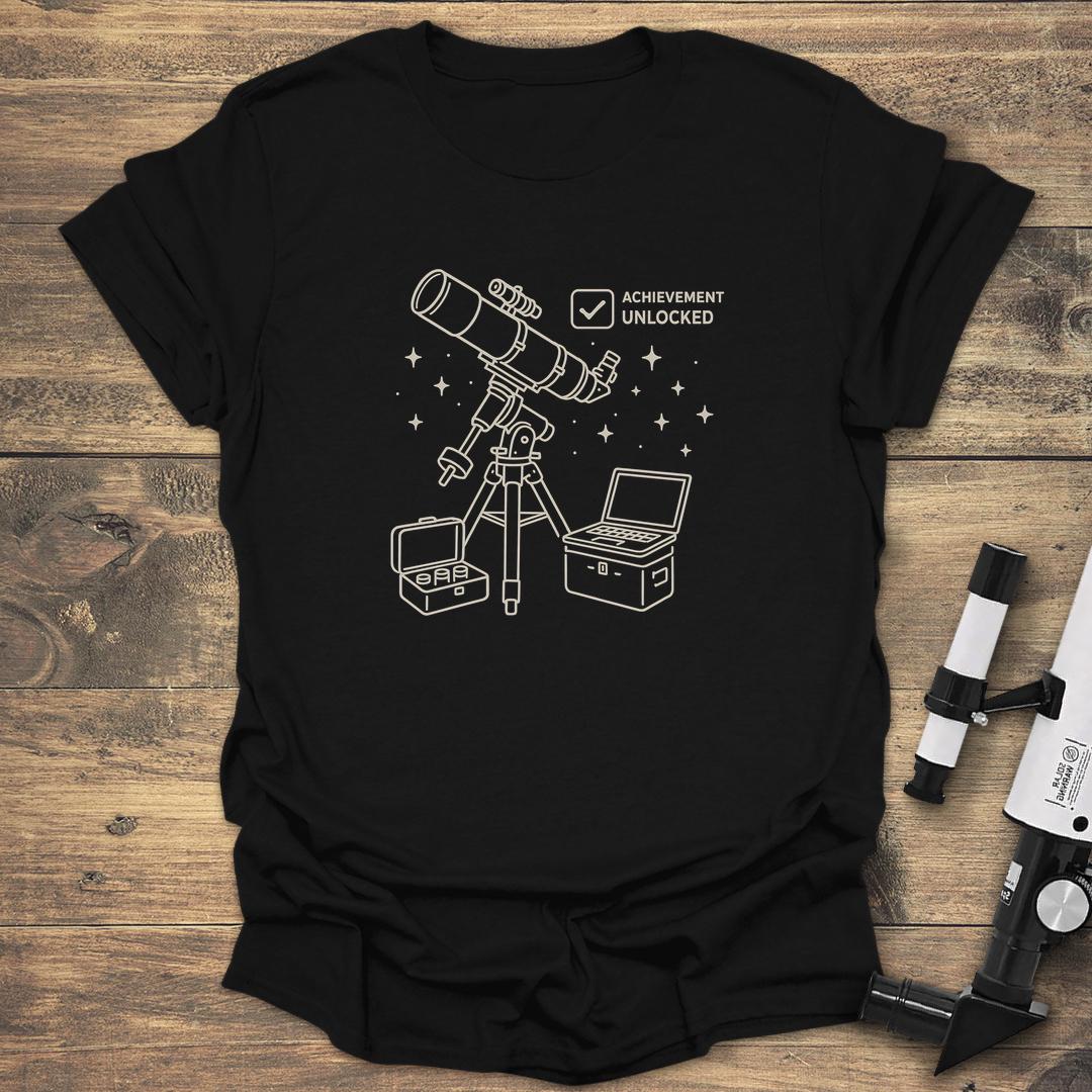 Achievement Unlocked - Black T-Shirt