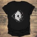 James Webb Telescope Dissolving Mirror - Black t-shirt