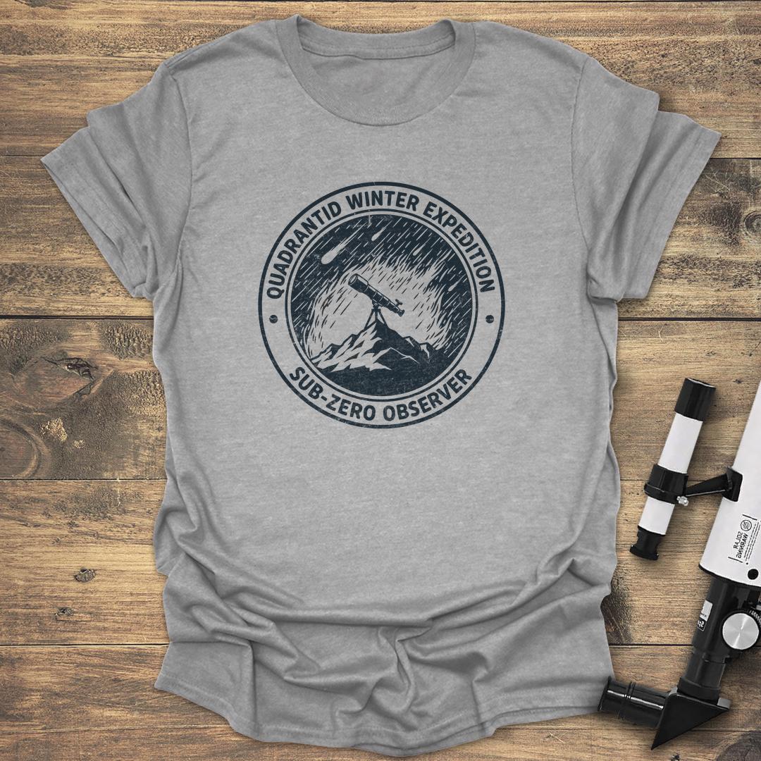 Quadrantid Winter Expedition - Sport Grey T-Shirt