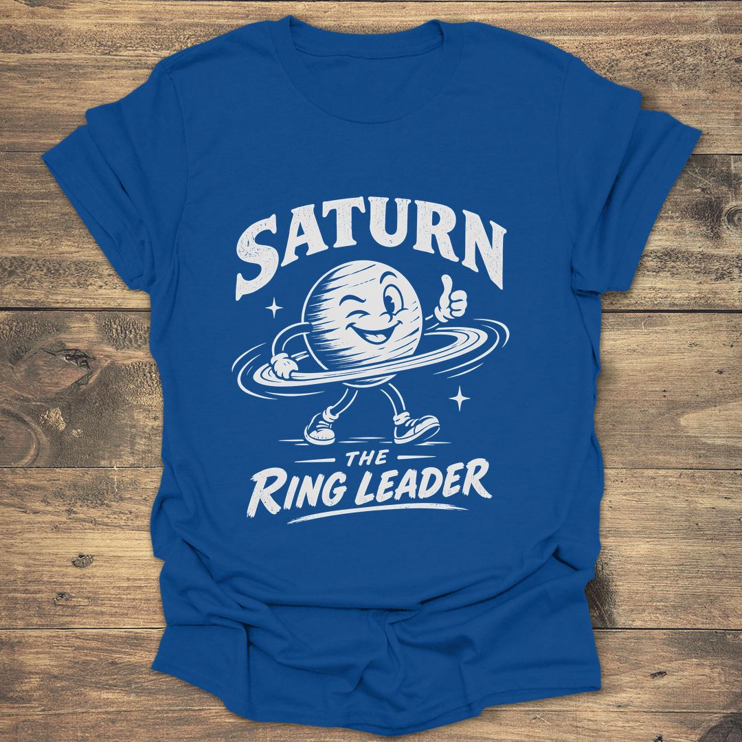 Saturn The Ring Leader - Royal t-shirt