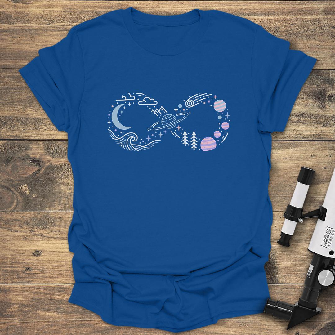 Space Shirt - Royal T-Shirt