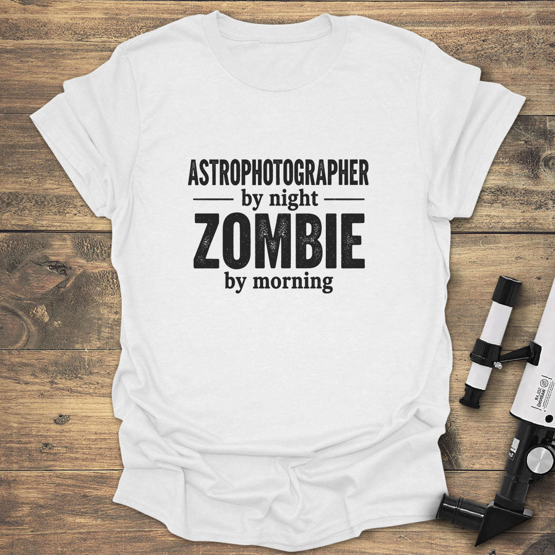 Moonlit Dual Life Form - White T-Shirt