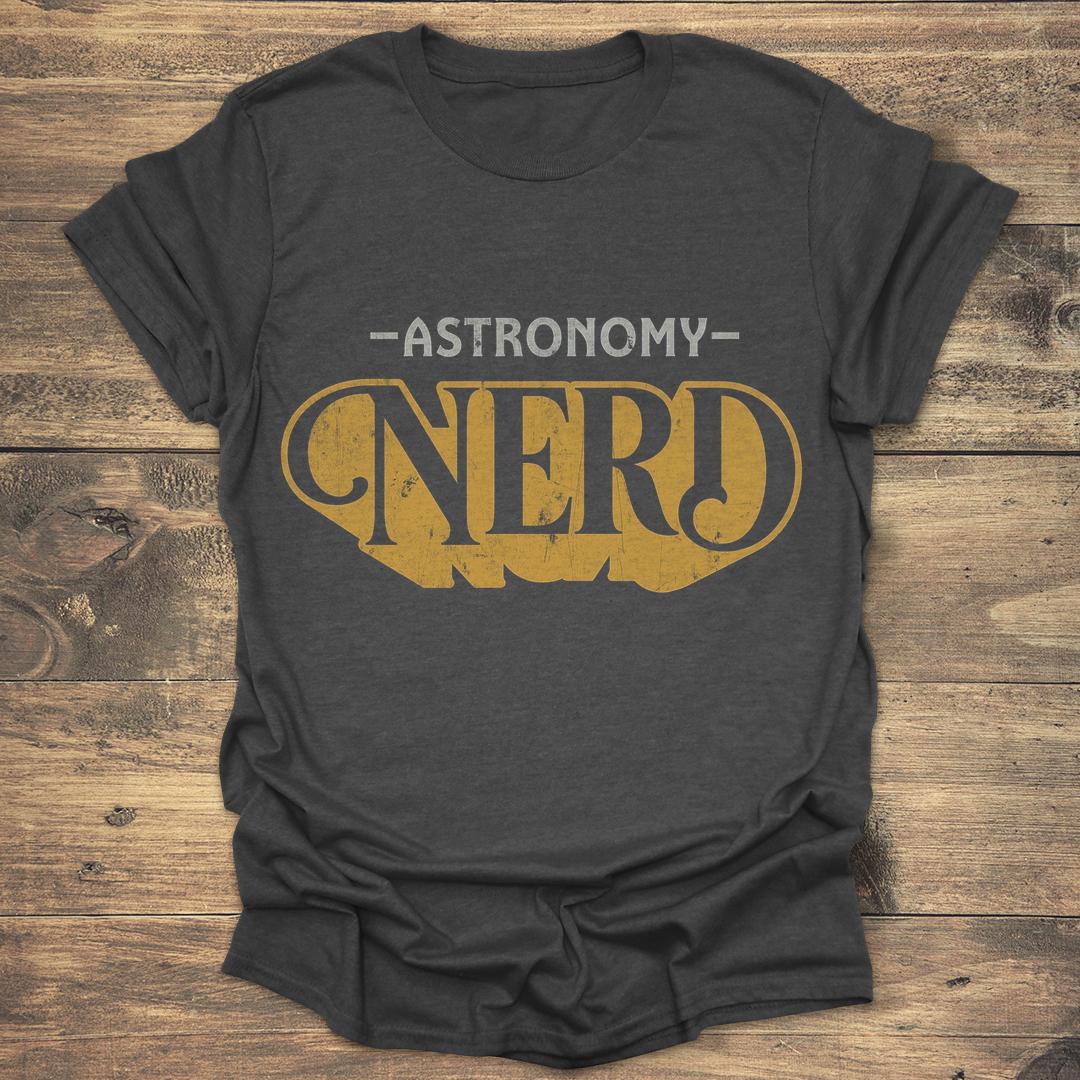 Astronomy Nerd Vintage - Dark heather T-Shirt