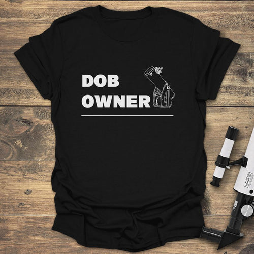 DOB OWNER - Black T-Shirt