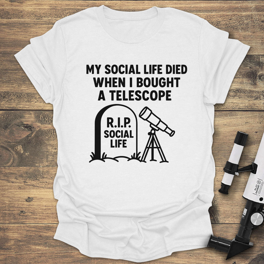 My Social Life - White T-Shirt
