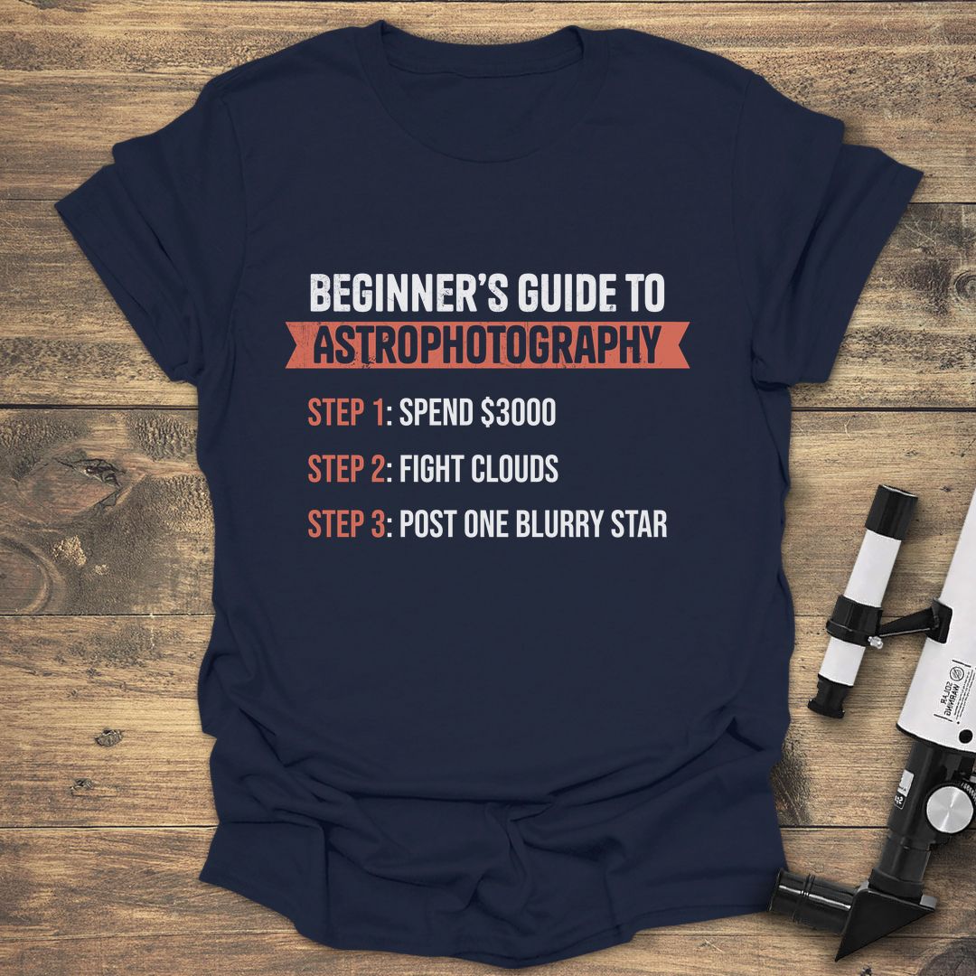 - Navy t-shirt