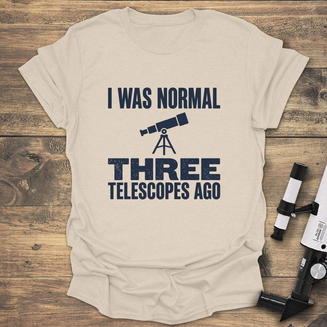 I Was Normal - Natural T-Shirt