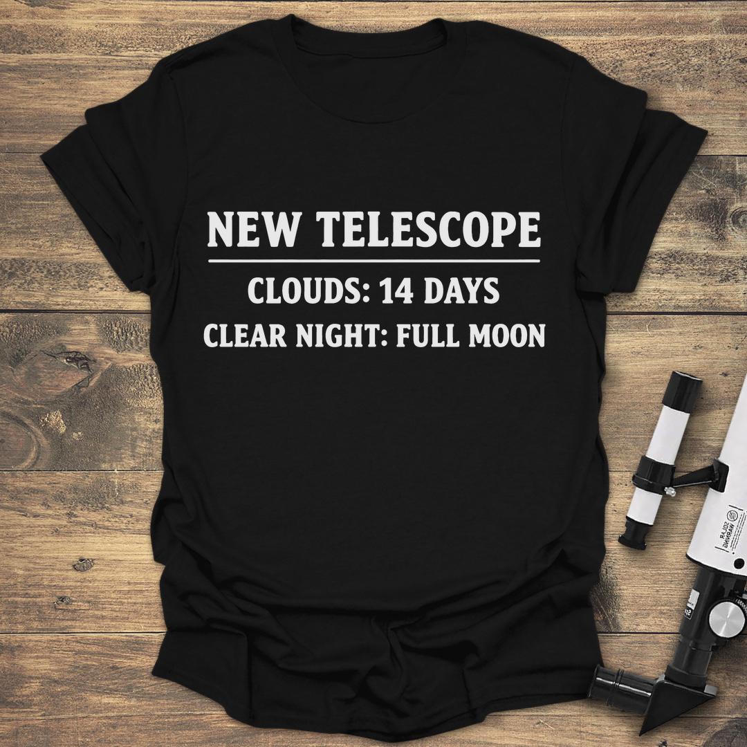 New Telescope Curse - Black T-Shirt