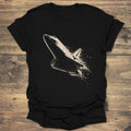 Space Shuttle Dispersion - Black t-shirt