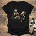 Galileo With A GoTo Controller - Black t-shirt