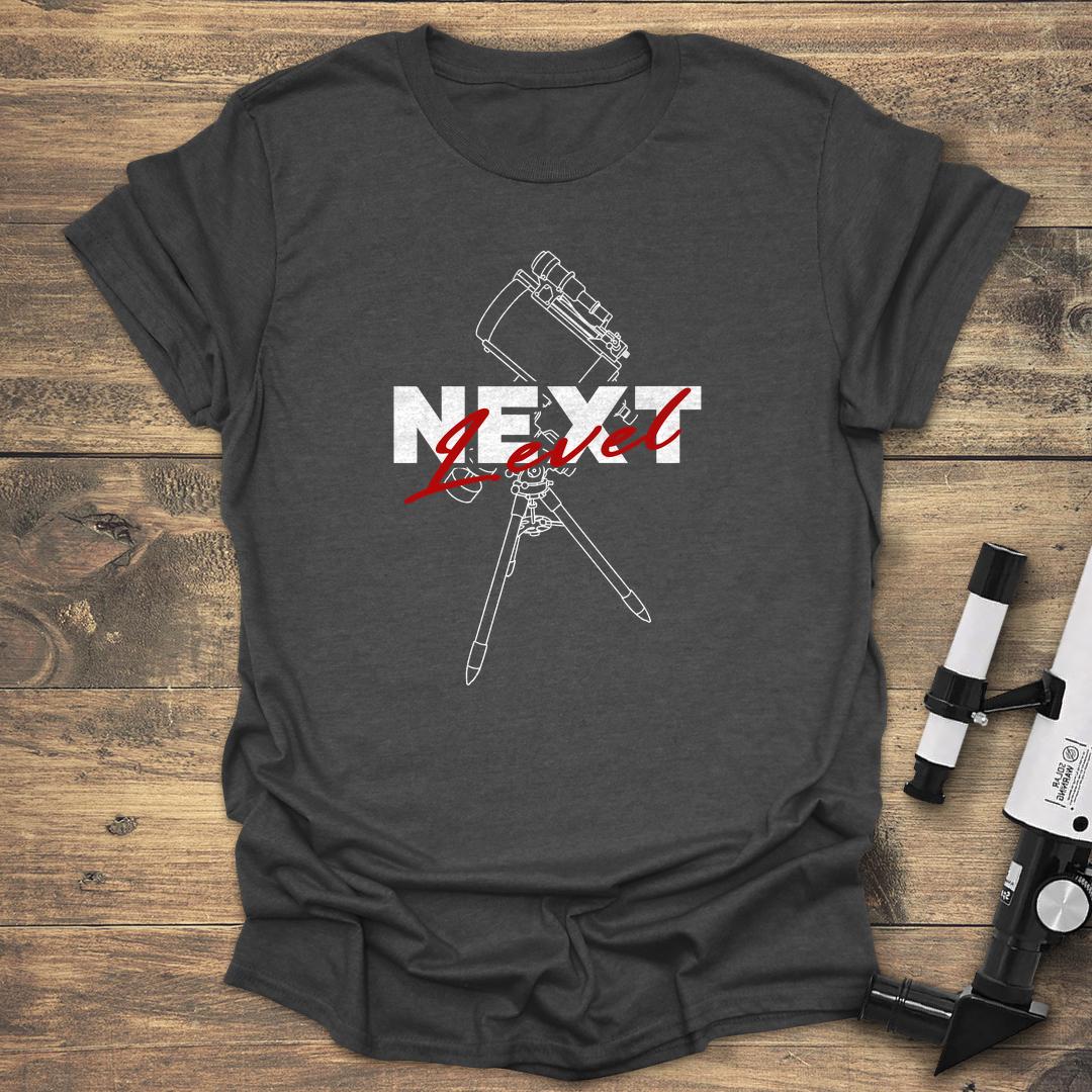 Next Level Astrophotography Rig - Dark heather T-Shirt
