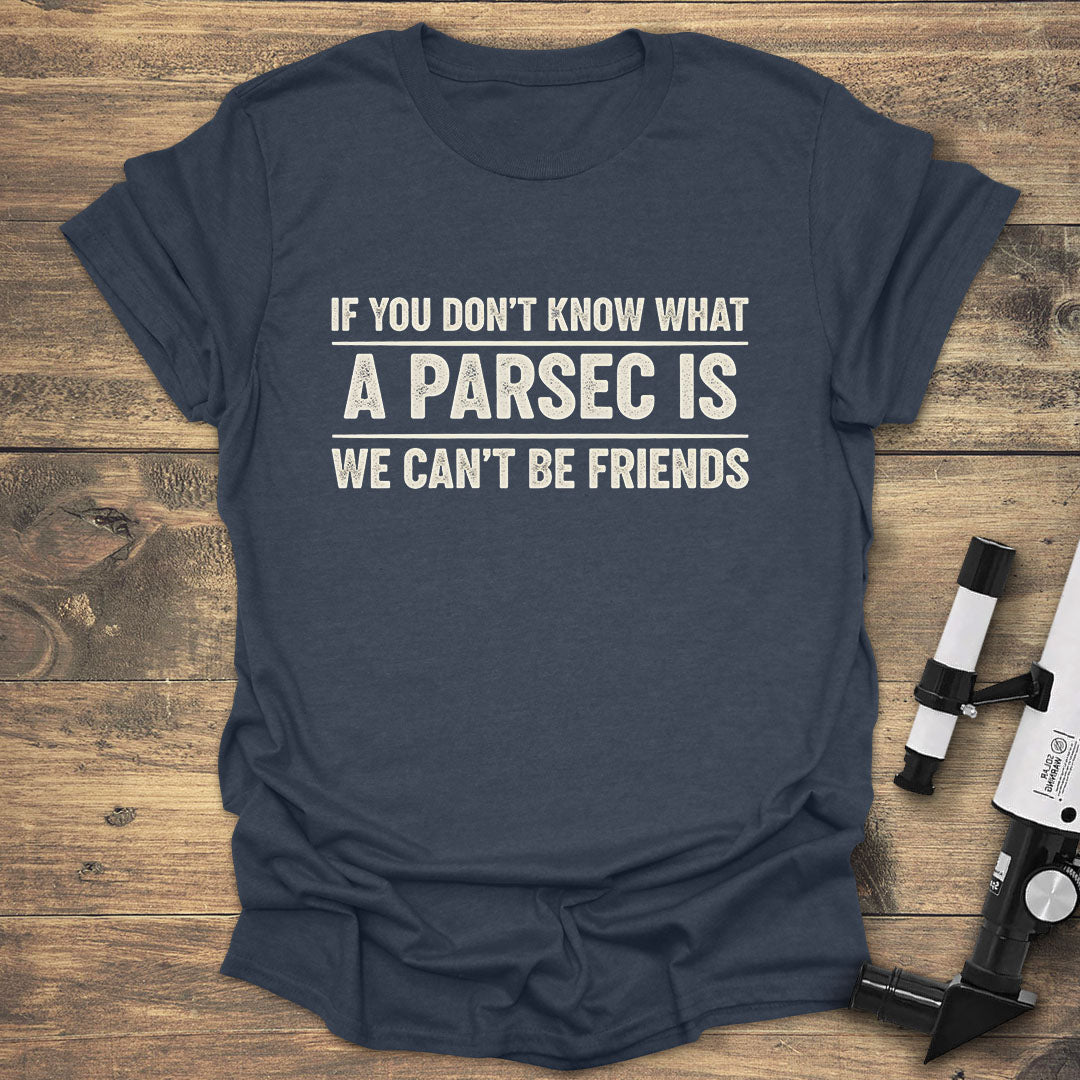 Parsec Pals - Heather Navy T-Shirt