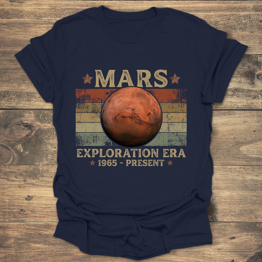 Mars Exploration Era - Navy T-Shirt