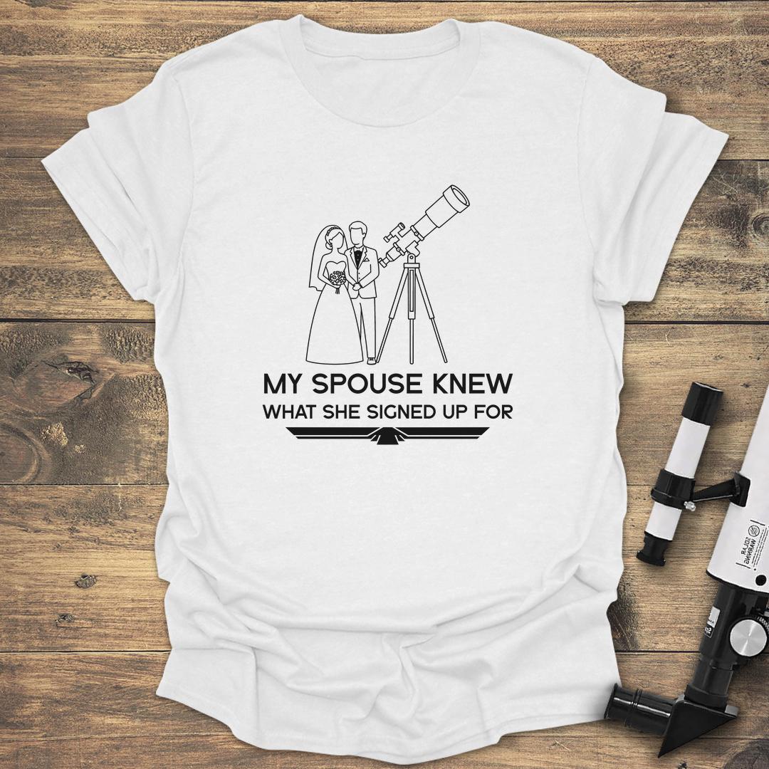 My Spouse Knew - White T-Shirt