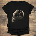 Vintage Observatory Dome - Black t-shirt