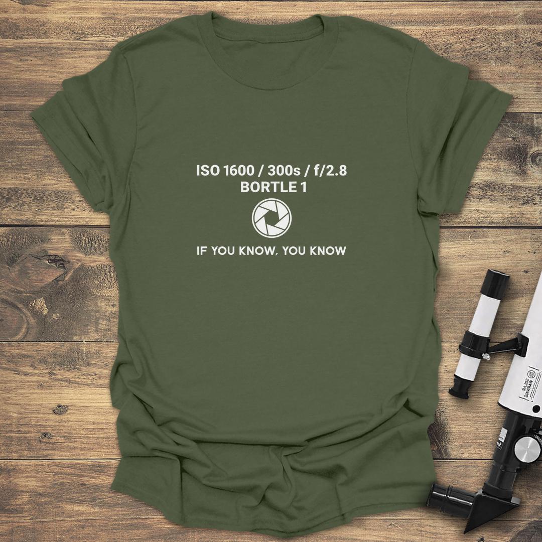 Astrophotography Specs - Military Green T-Shirt