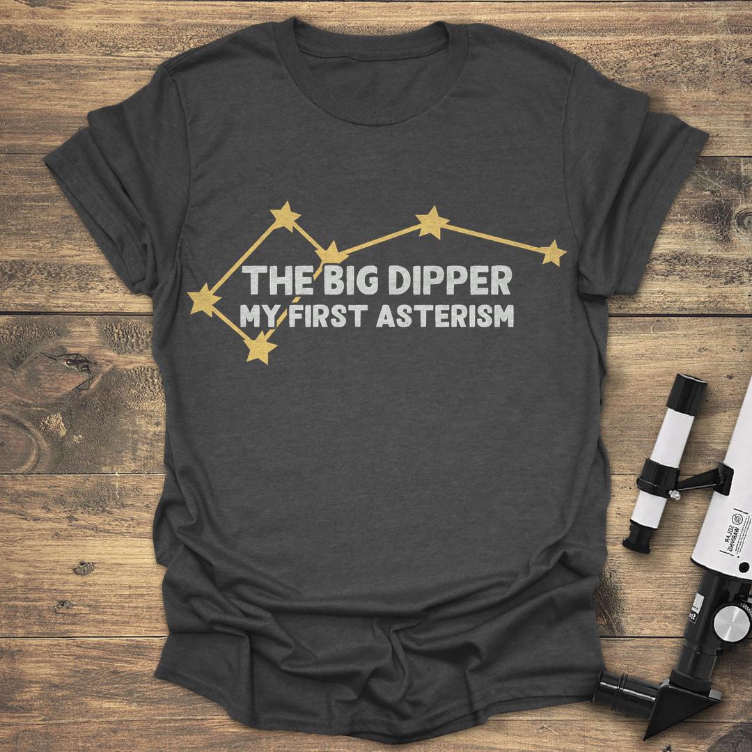 The Big Dipper My First Asterism - Dark heather T-Shirt