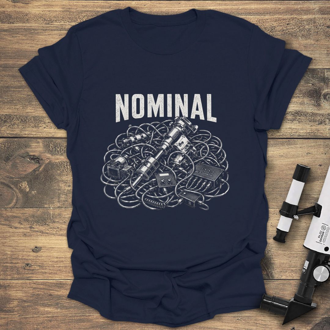 Nominal Cable Chaos - Navy t-shirt