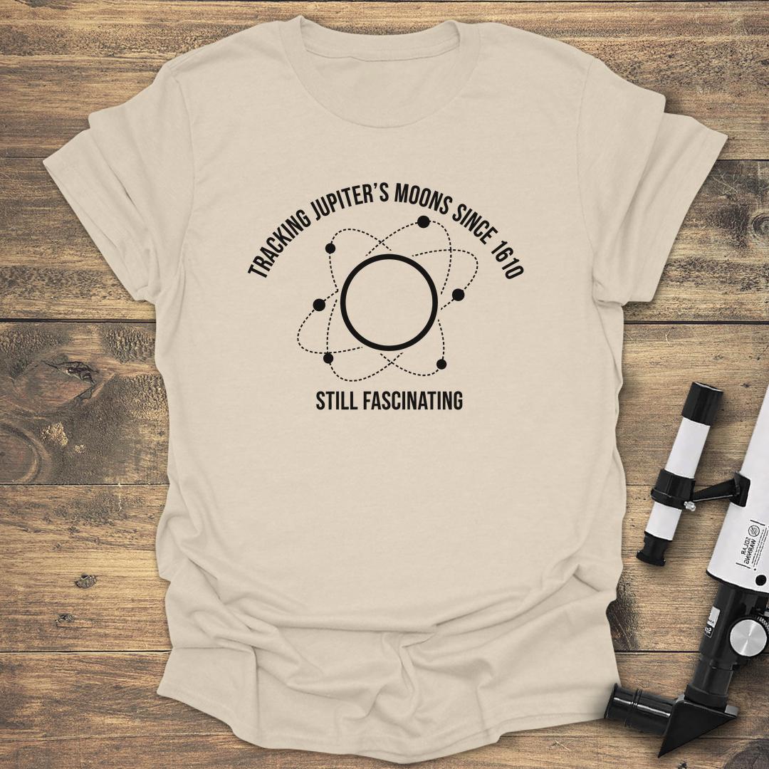 Moon Tracking Chronicles - Natural T-Shirt