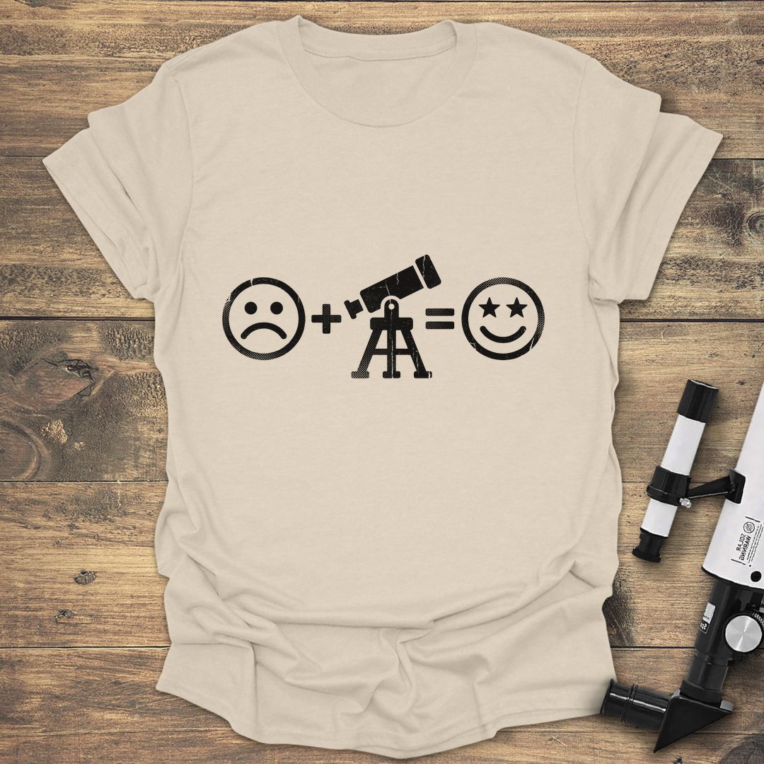 Astronomy Therapy - Natural t-shirt