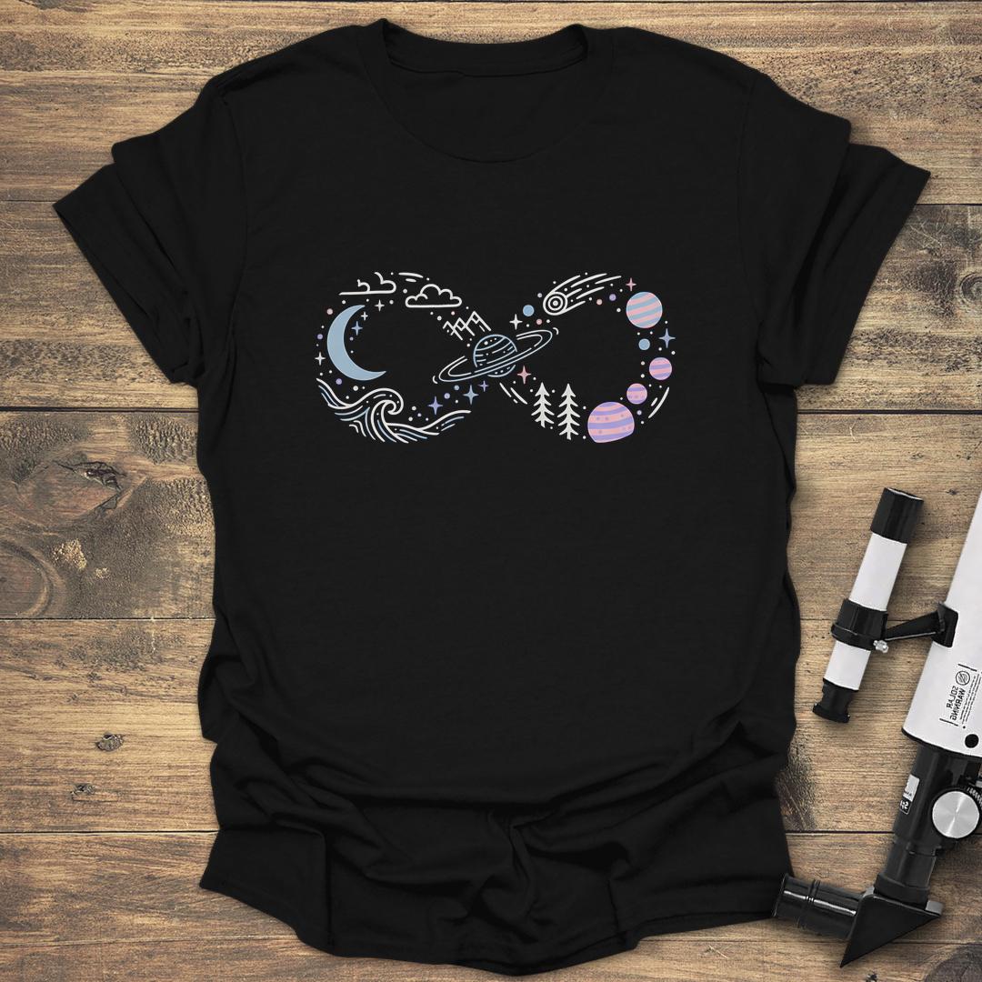 Space Shirt - Black T-Shirt