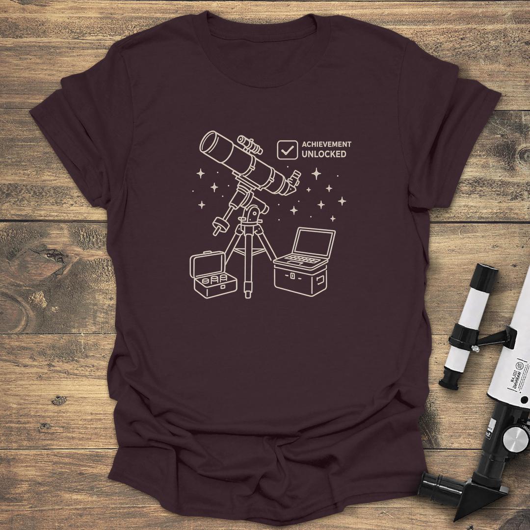 Achievement Unlocked - Dark Chocolate T-Shirt
