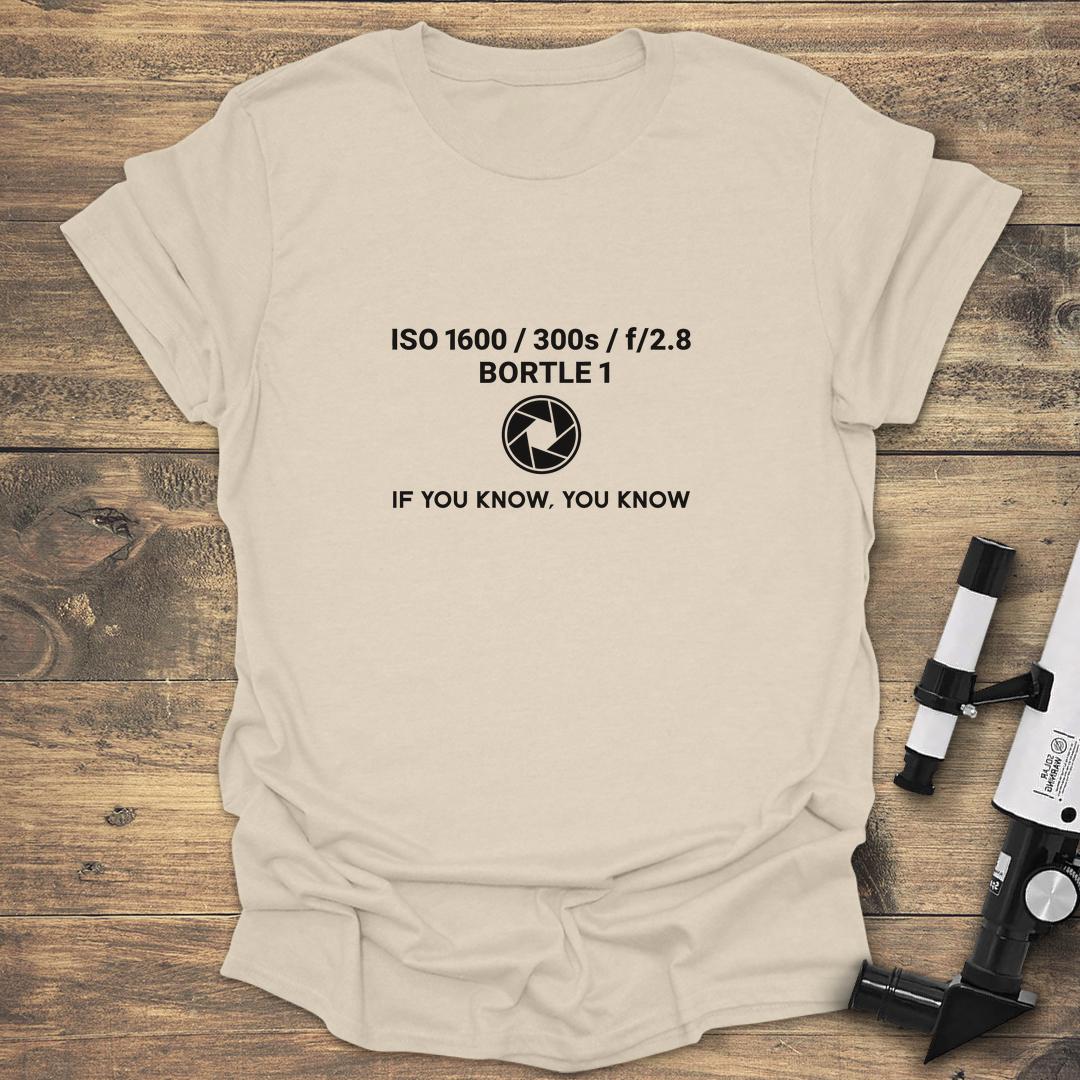 Astrophotography Specs - Natural T-Shirt