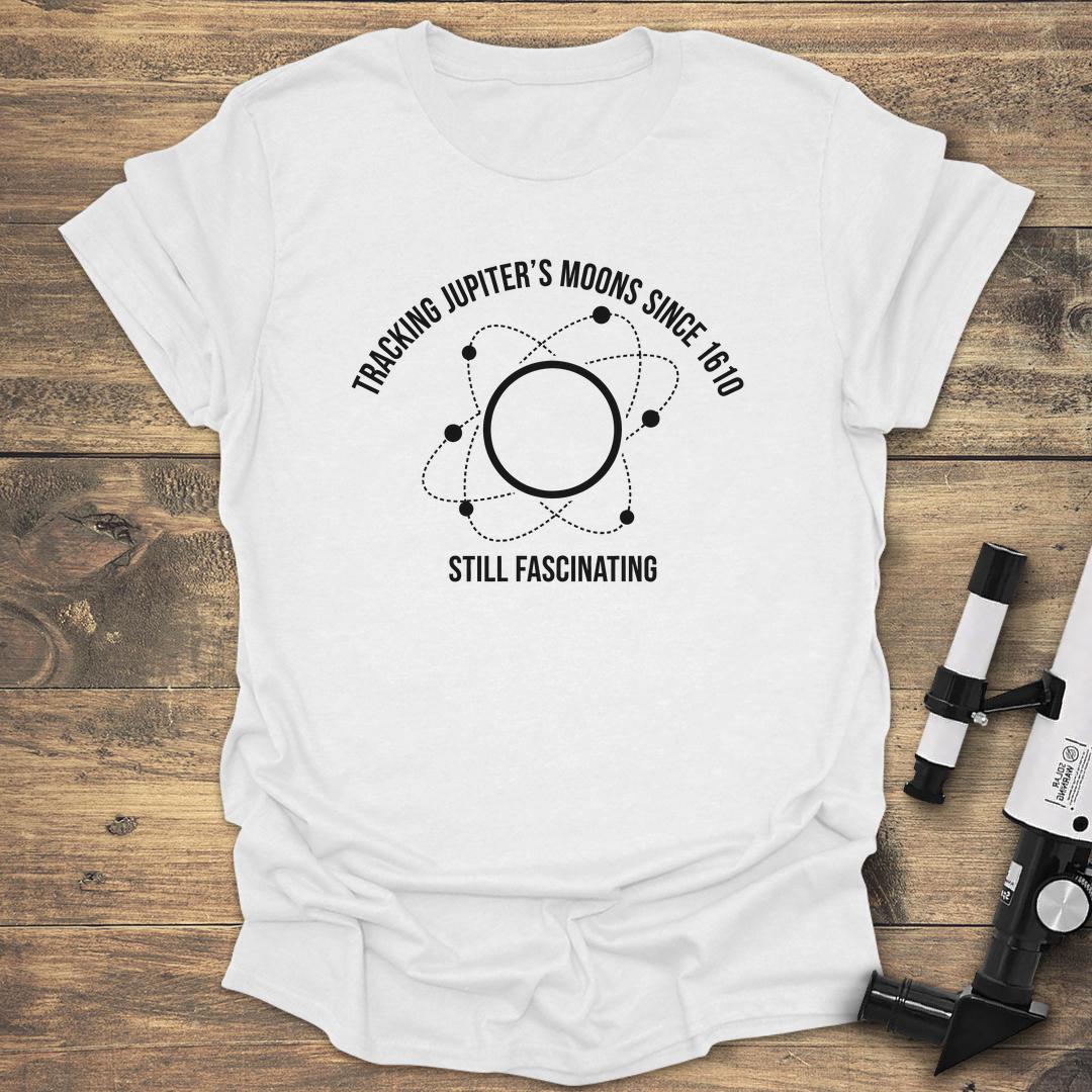 Moon Tracking Chronicles - White T-Shirt