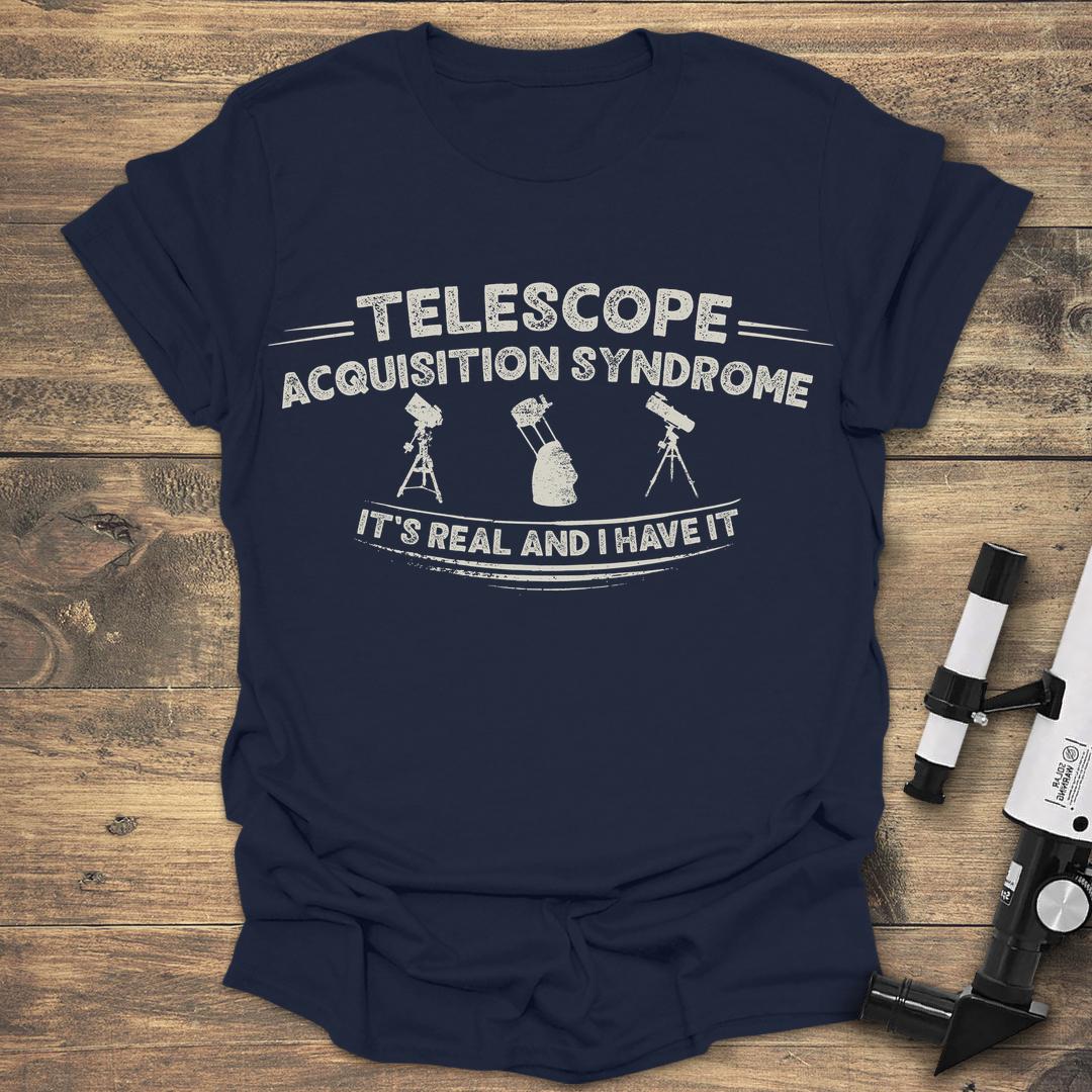 Telescope Acquisition Syndrome - Navy T-Shirt