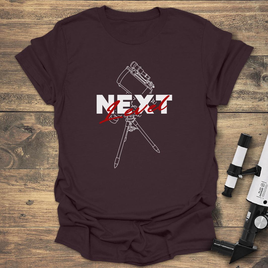 Next Level Astrophotography Rig - Dark Chocolate T-Shirt