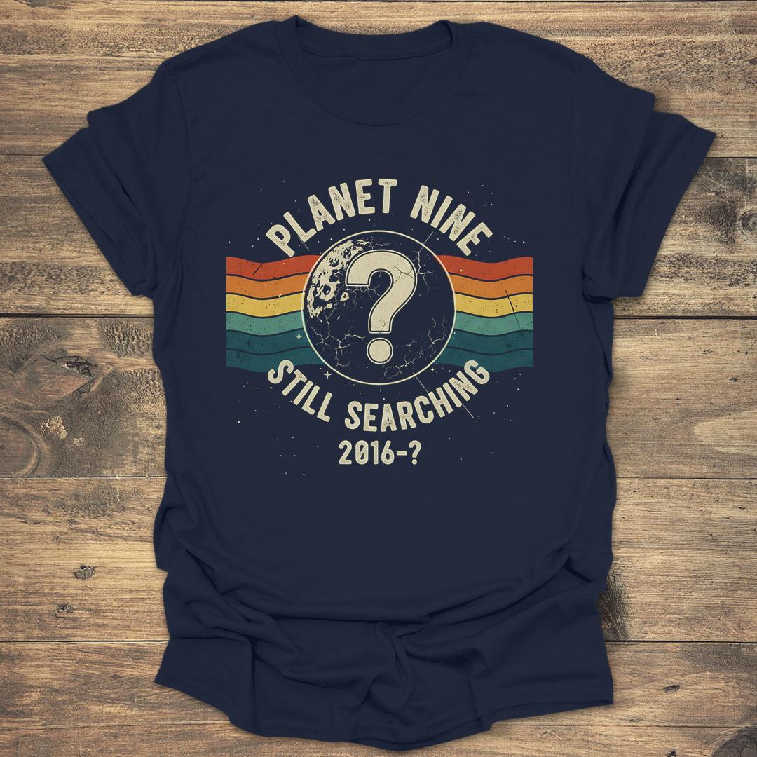Planet Nine Still Searching - Navy T-Shirt