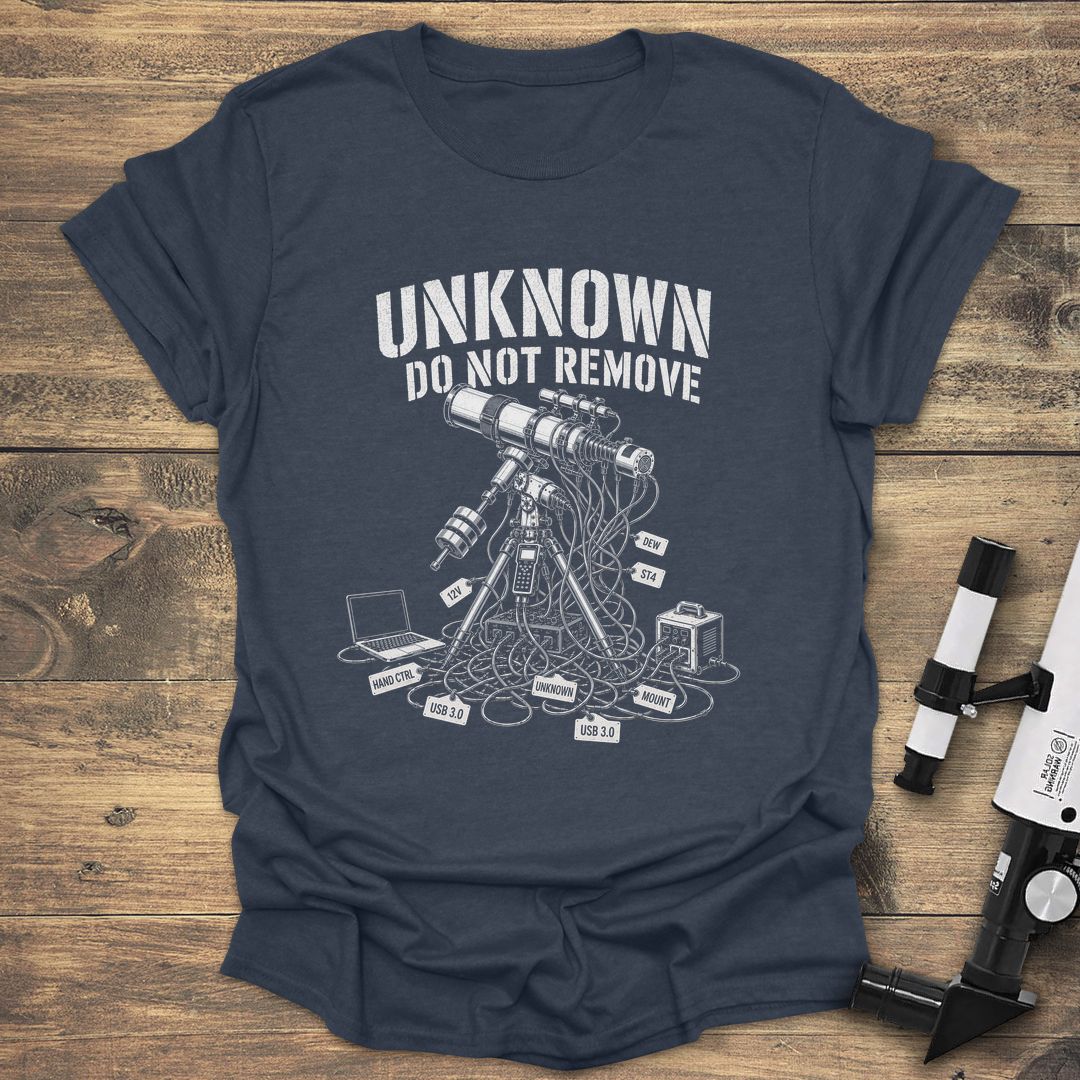 Unknown Do Not Remove - Heather Navy t-shirt