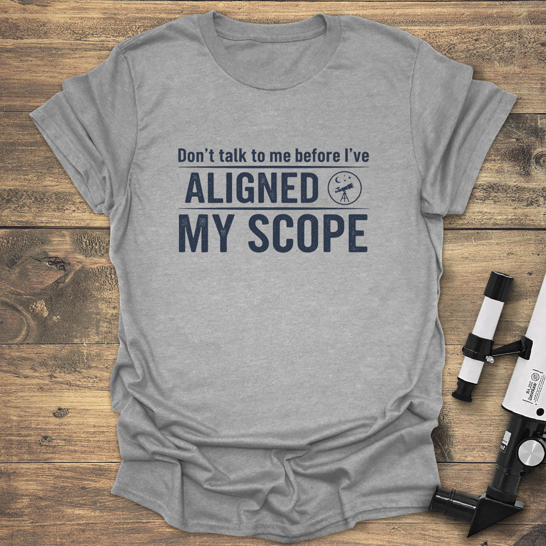 Scope Alignment Required - Sport Grey T-Shirt