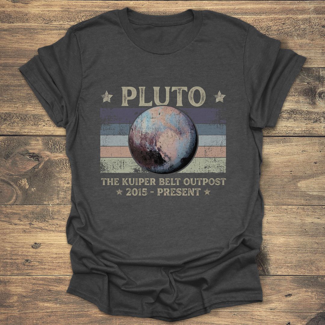 Pluto The Kuiper Belt Outpost - Dark heather T-Shirt