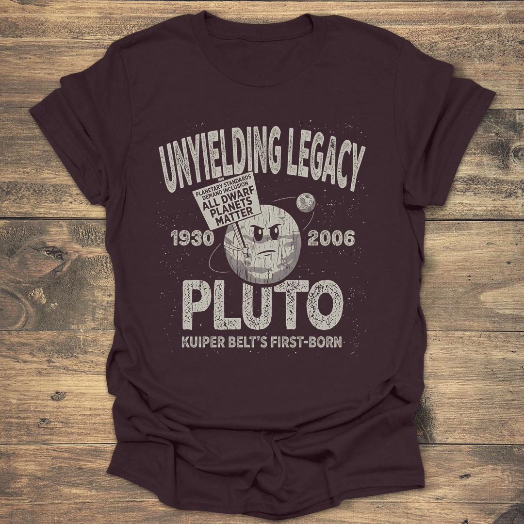Pluto Unyielding Legacy - Dark Chocolate T-Shirt