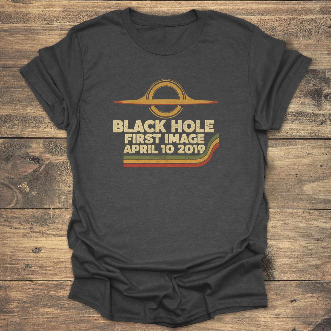 Black Hole First Image - Dark heather T-Shirt