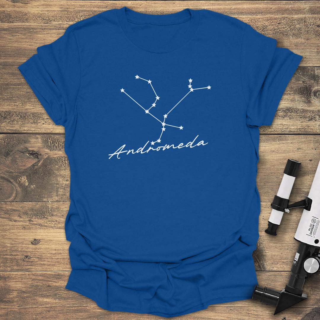 Andromeda Constellation - Royal T-Shirt