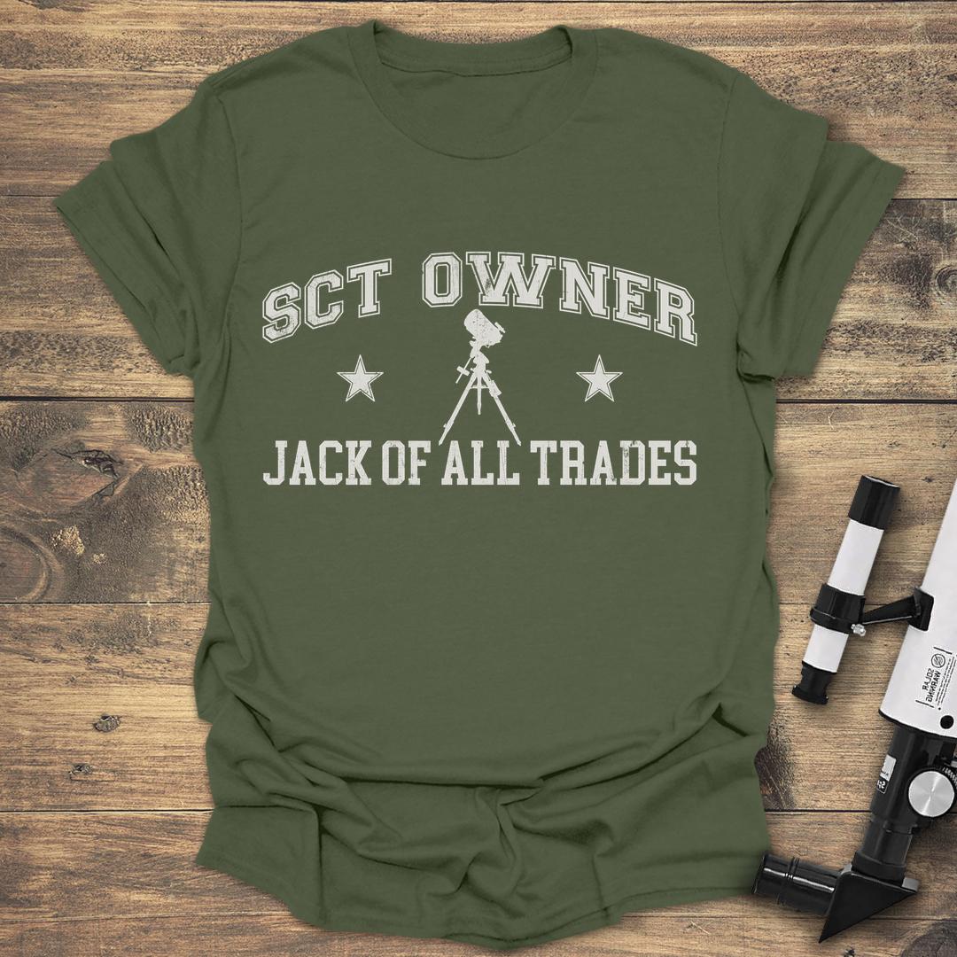 SCT Owner Jack Of All Trades - Military Green T-Shirt