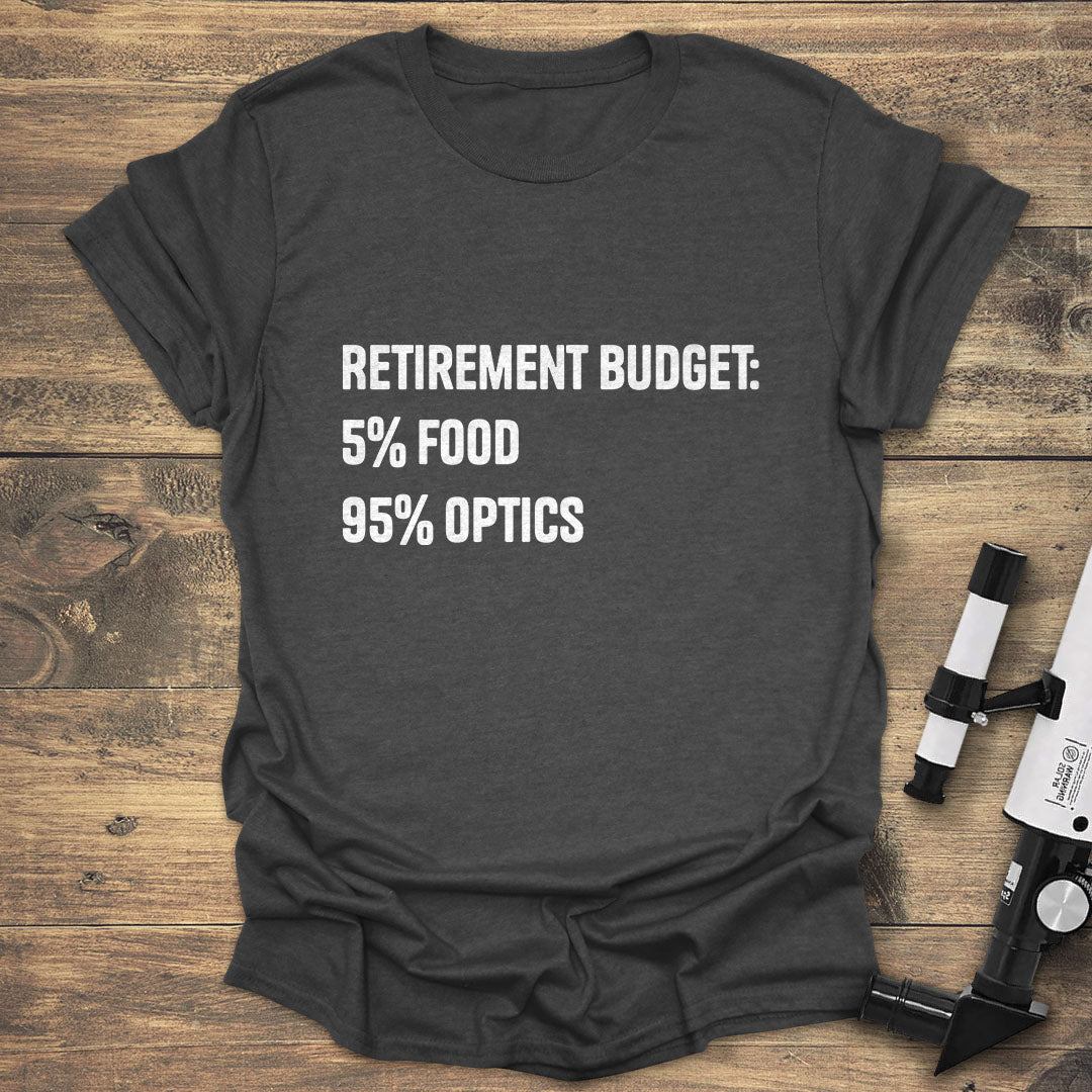 Retirement Budget - Dark heather T-Shirt