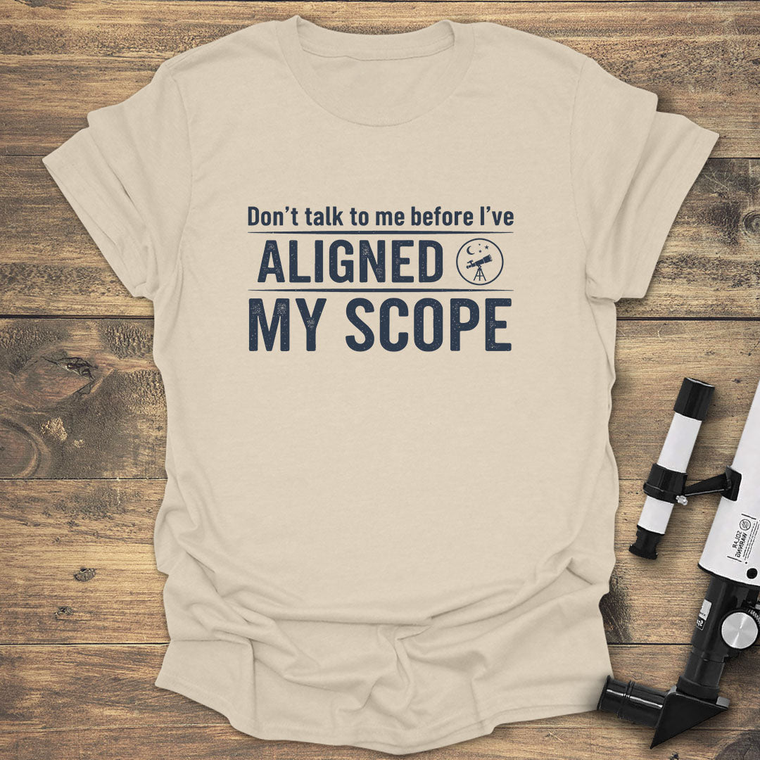 Scope Alignment Required - Natural T-Shirt