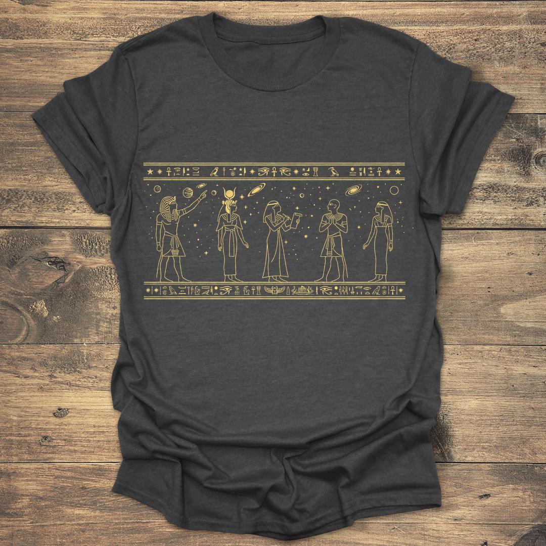 Ancient Egyptian Astronomy - Dark heather T-Shirt