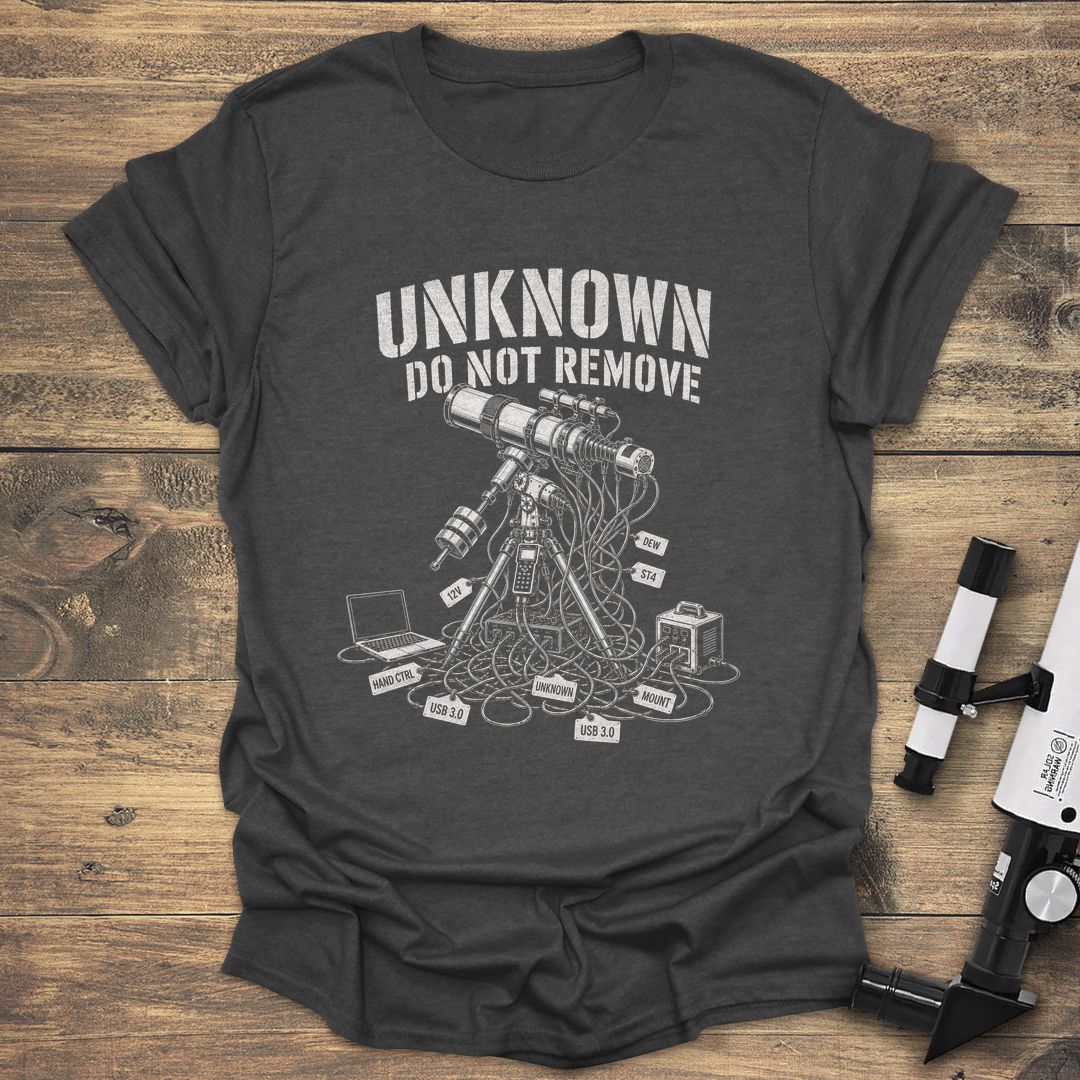 Unknown Do Not Remove - Dark Heather t-shirt