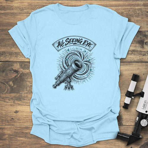 All Seeing Eye - Light Blue T-Shirt
