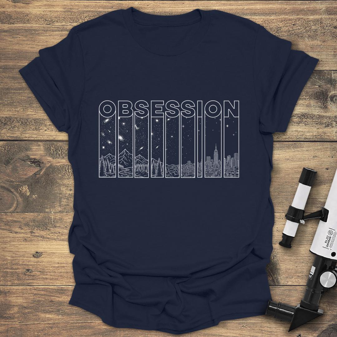Bortle Scale Obsession - Navy T-Shirt