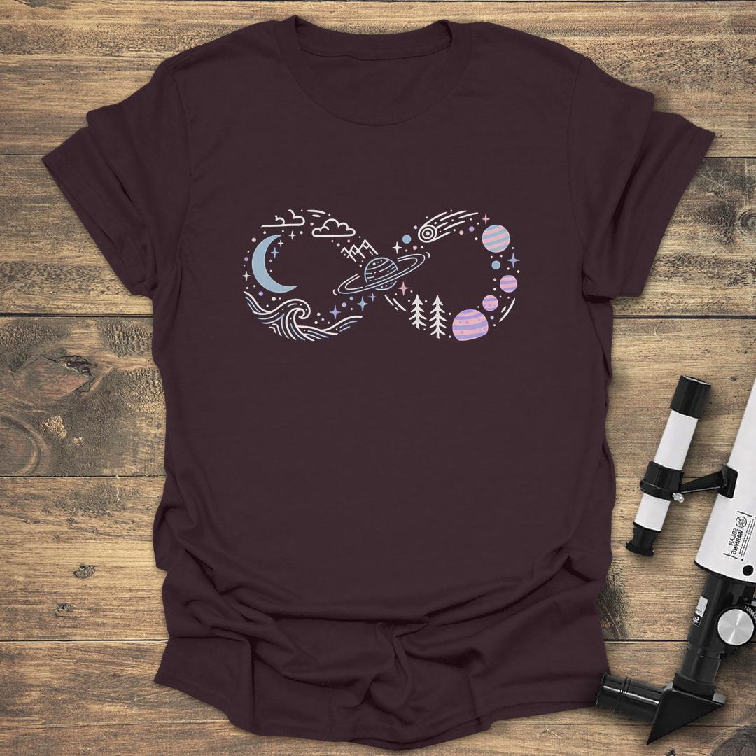 Space Shirt - Dark Chocolate T-Shirt
