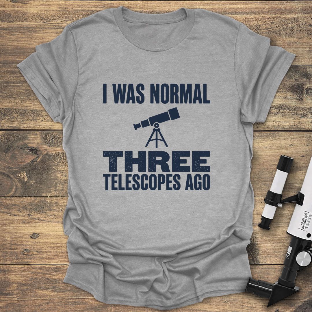I Was Normal - Sport Grey T-Shirt