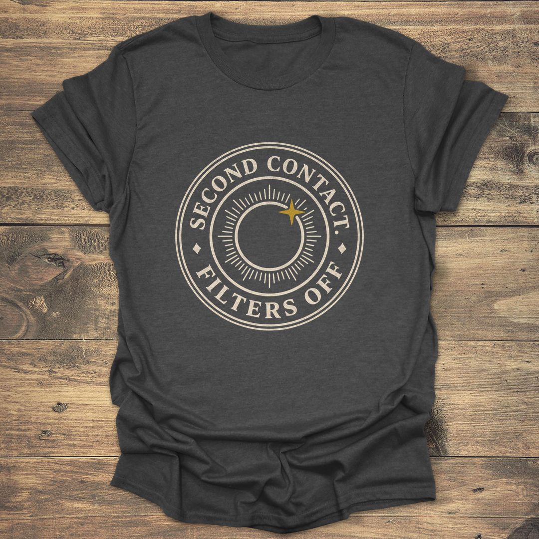 Second Contact Filters Off - Dark heather T-Shirt