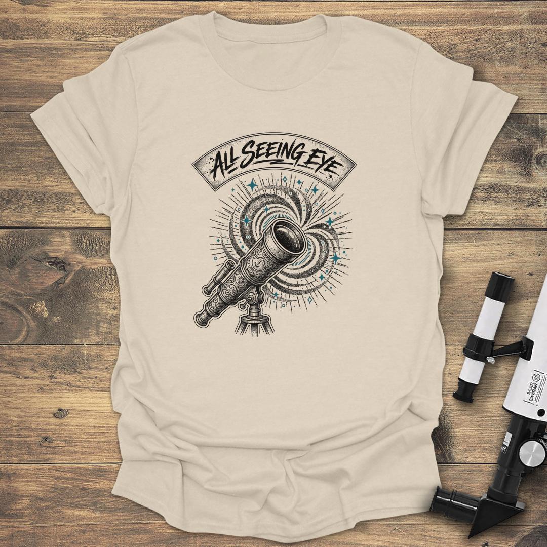 All Seeing Eye - Natural T-Shirt