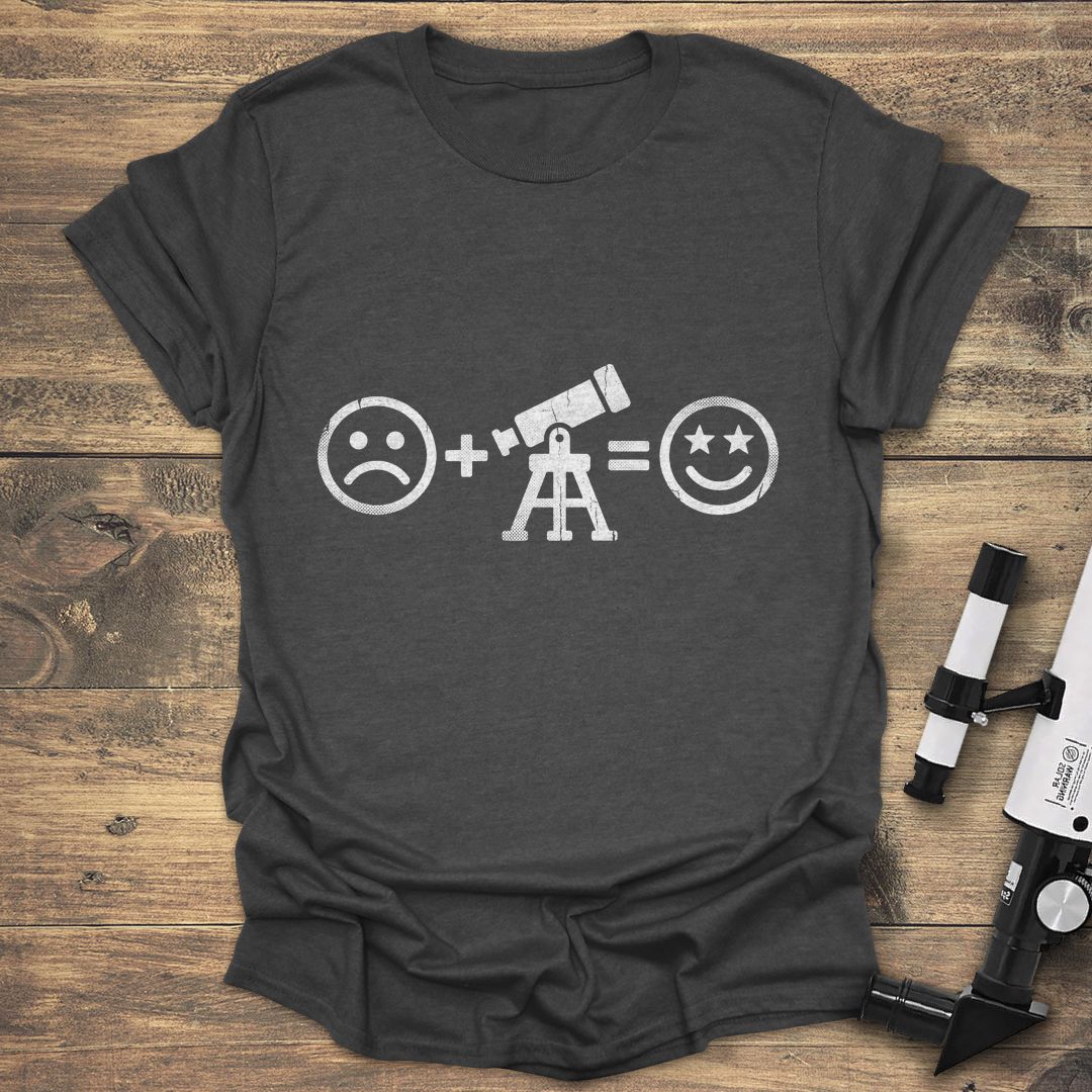 Astronomy Therapy - Dark Heather t-shirt