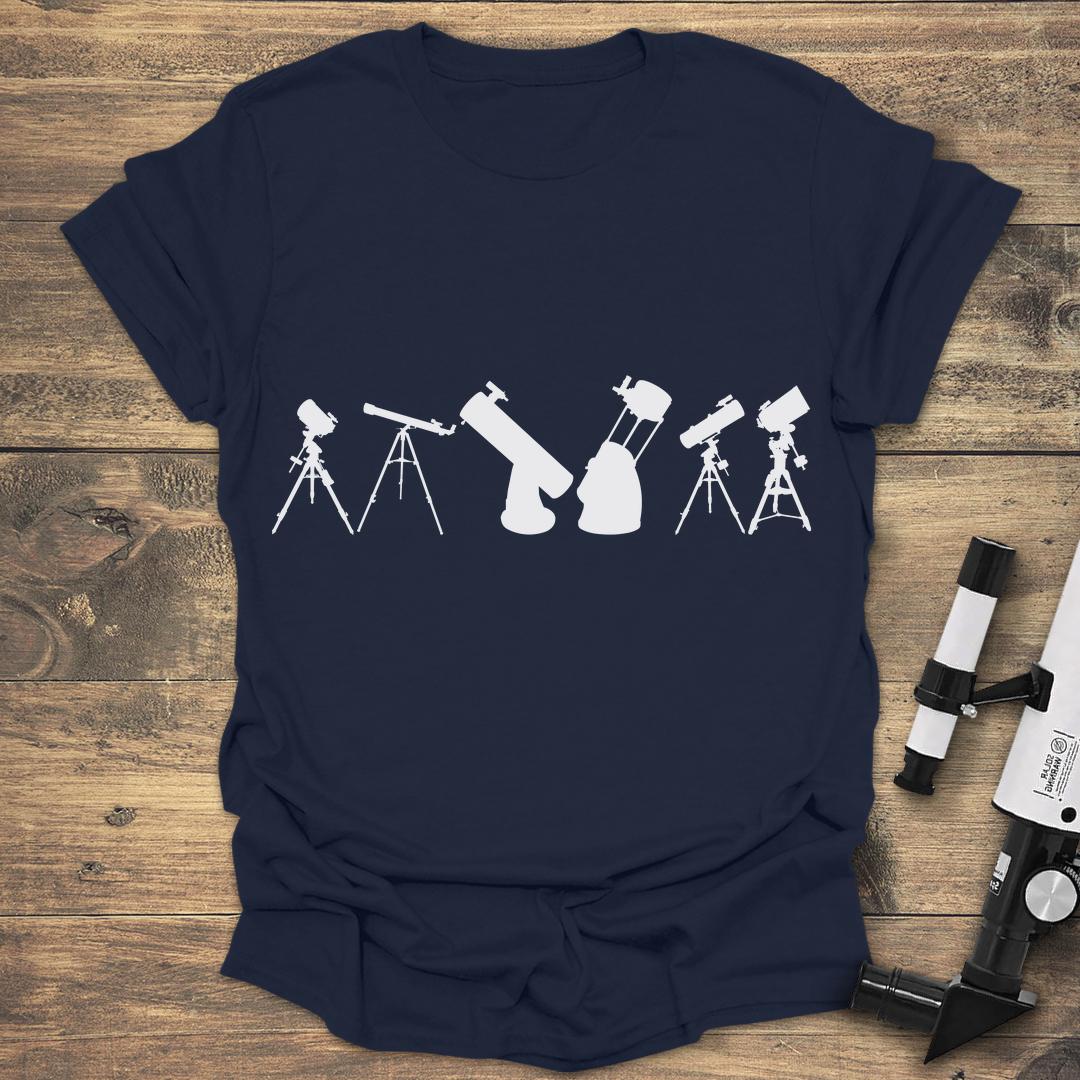 Telescope Lineup - Navy T-Shirt